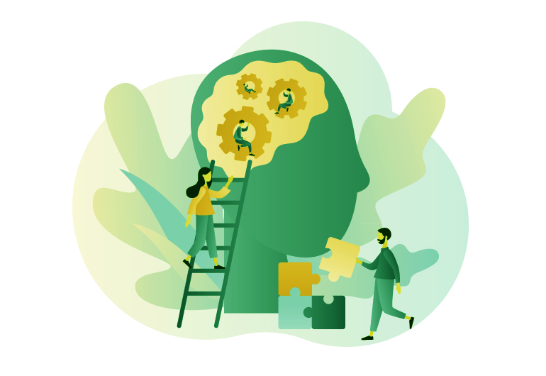 Illustration zum Thema Schematherapie